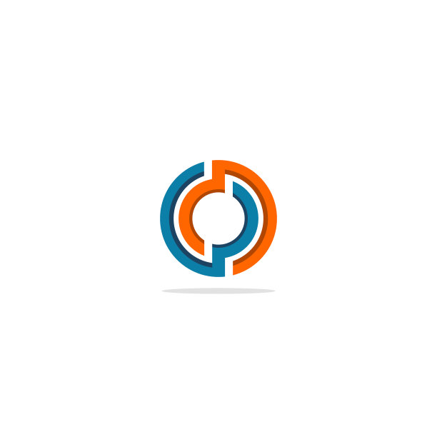 圆形目标彩色logo图片下载