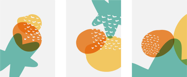 手绘涂鸦形状墙艺术绘画风格图片下载