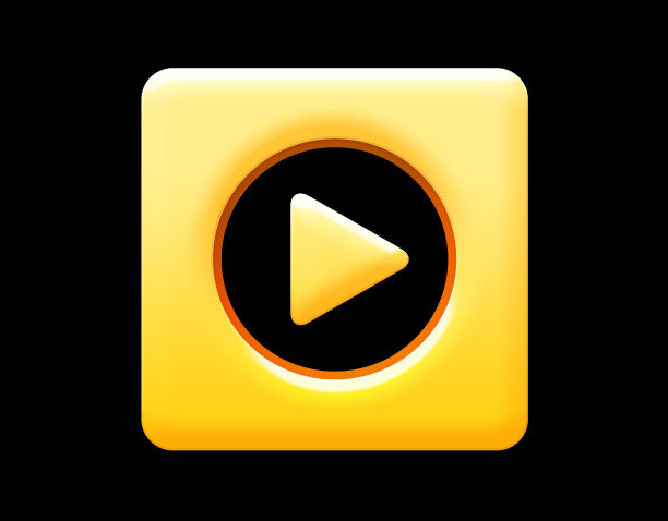 3d图标web符号播放按钮图片下载