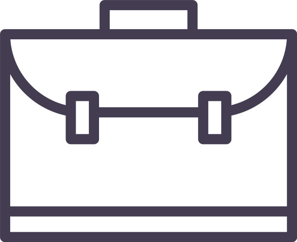 箱包线条风格图标设计图片下载