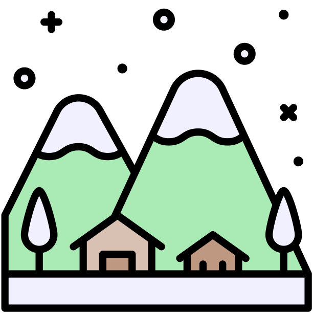 乡村景观与冬季城市有关图片下载