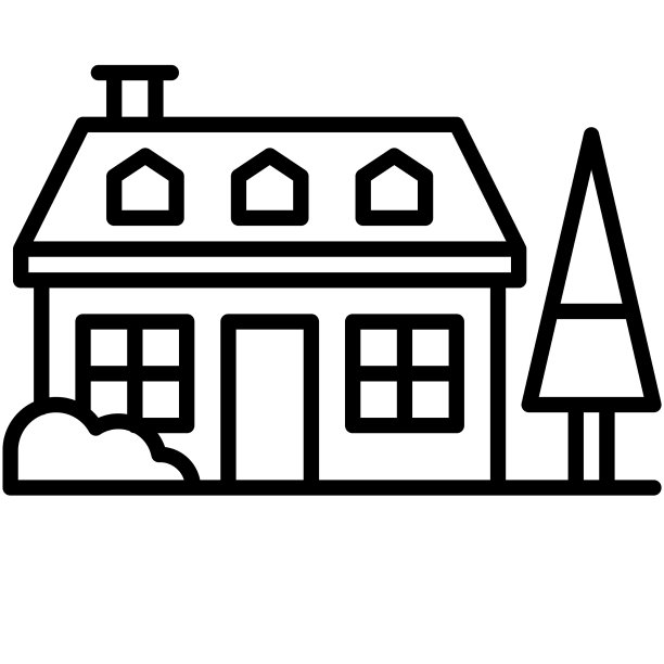 冬季屋图标冬季城市相关图片下载