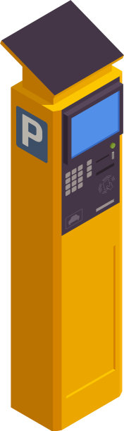 停车场等距图标图片下载