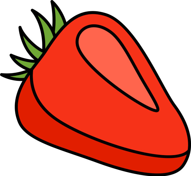 草莓颜色图标图片下载