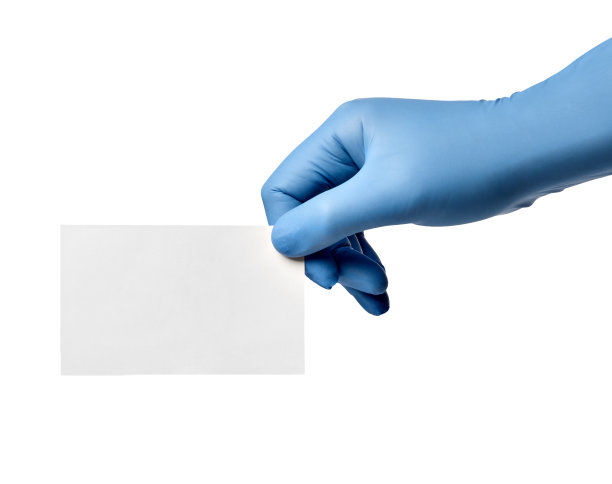 乳胶手套防护防护病毒纸纸条标签信息标牌医疗卫生卫生手图片下载