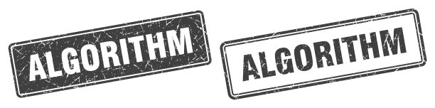 算法stamp set算法square grunge sign图片下载