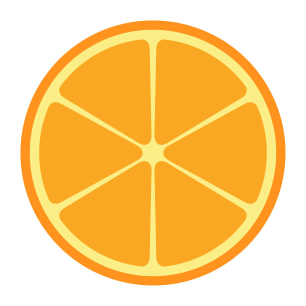 柑橘新鲜标志，食品果汁有机标志，健康自然设计矢量插图图片下载