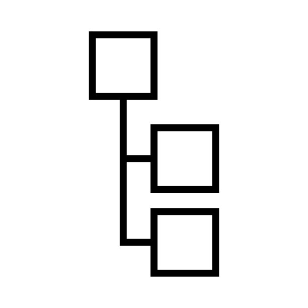 团队合作组织图标矢量插画图片下载