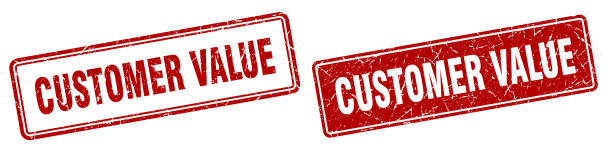 客户价值邮票套客户价值广场图片下载