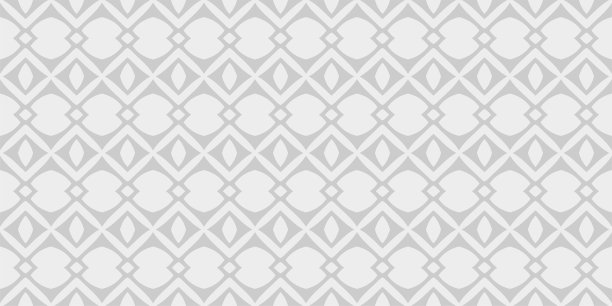 白色背景与灰色几何装饰瓷砖形状，壁纸。无缝模式,纹理。矢量图图片下载