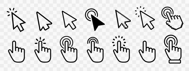 光标图标单击设置图片下载