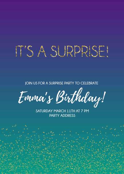 惊喜派对，秘密派对邀请图片下载