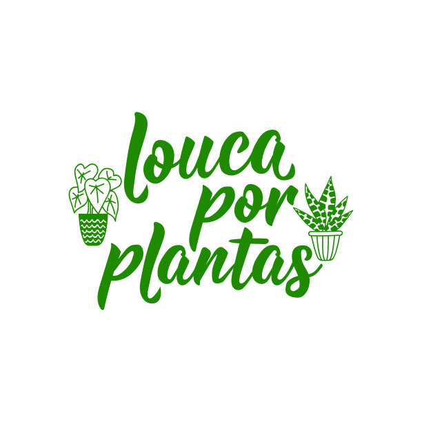 葡萄牙人对植物着迷。刻字。墨水插图。现代的毛笔书法。图片下载