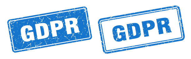 GDPR邮票设置GDPR广场垃圾标志图片下载
