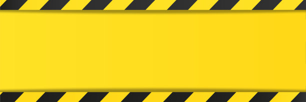 黄黑色的背景条纹。风险符号为你的文本抽象模式，向量图片下载