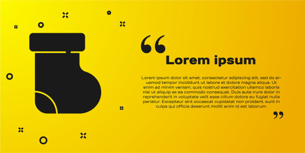 黑色长袍衣服图标孤立在黄色图片下载