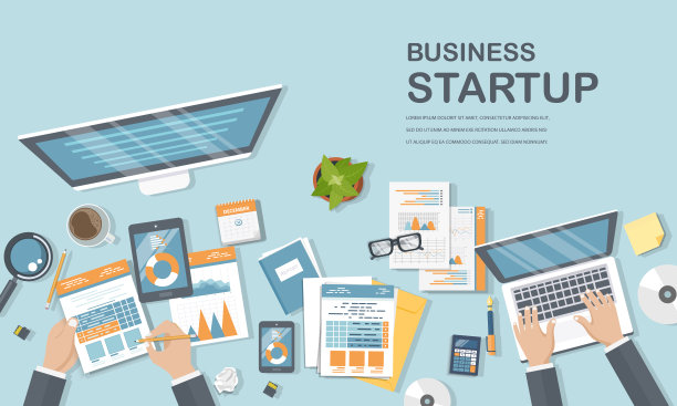 商务团队讨论项目启动、投资、财务规划、协议、分析数据、实现、成功。人们坐在商务桌上的顶视图图片下载