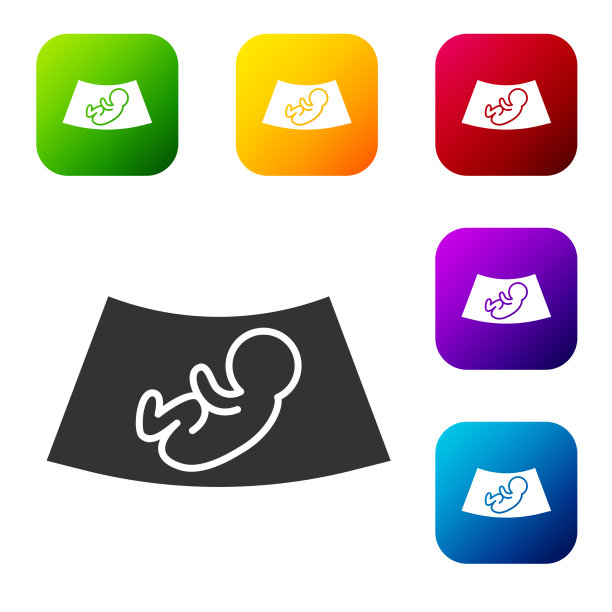 黑色超声波隔离带上白色图片下载