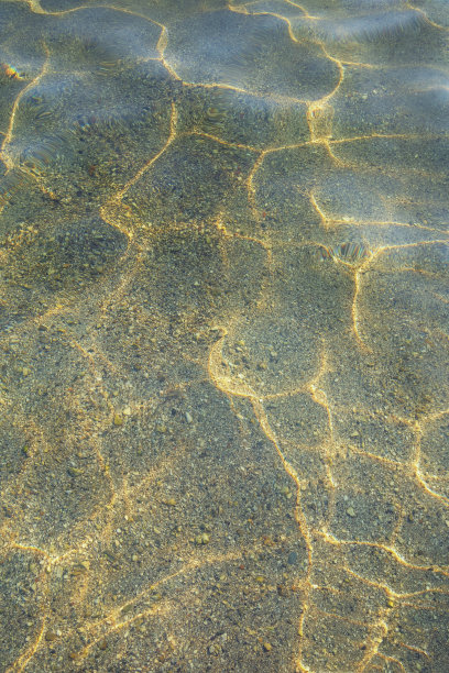 阳光明媚的日子里的浅水图片下载