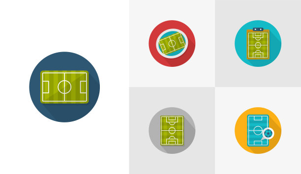设置足球场平面图标模板足球图片下载