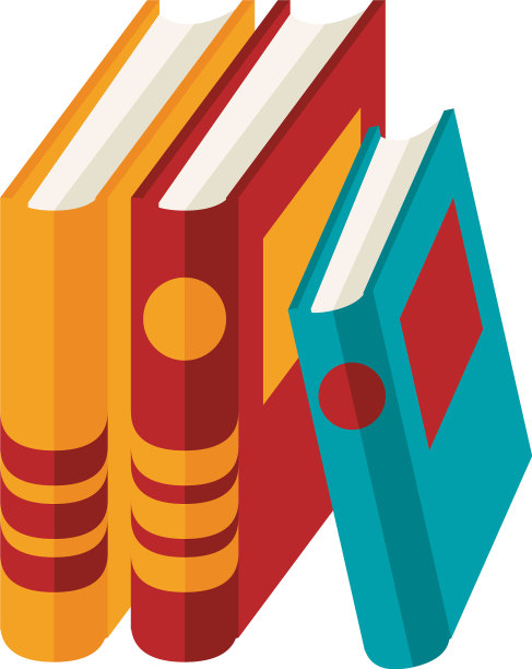 教科书教育供应孤立的图标图片下载