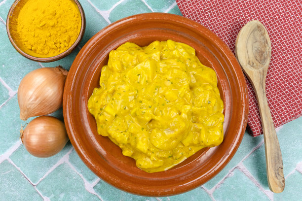 国菜咖喱鸡块图片下载