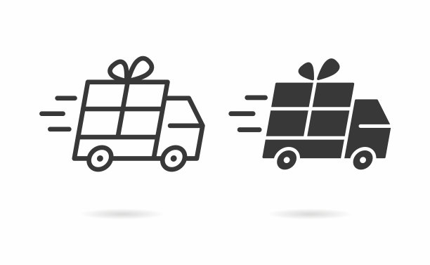 礼物交付图标图片下载