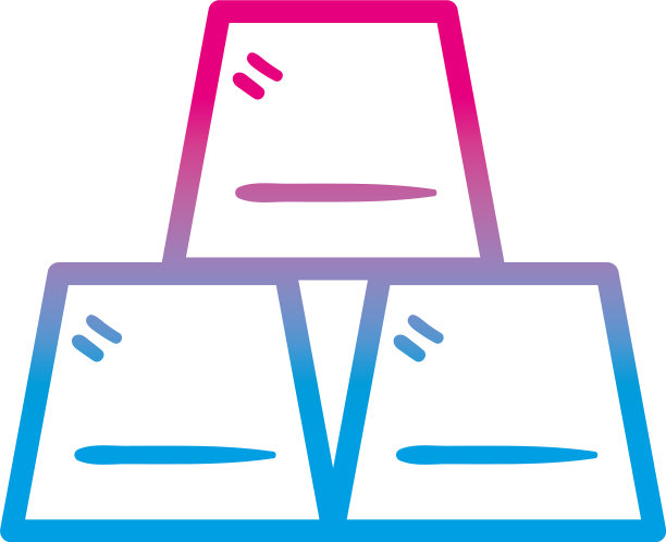 金条渐变风格图标设计图片下载