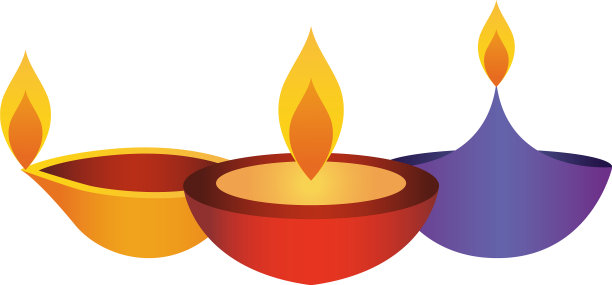 彩色的diyas图标扁平化风格图片下载