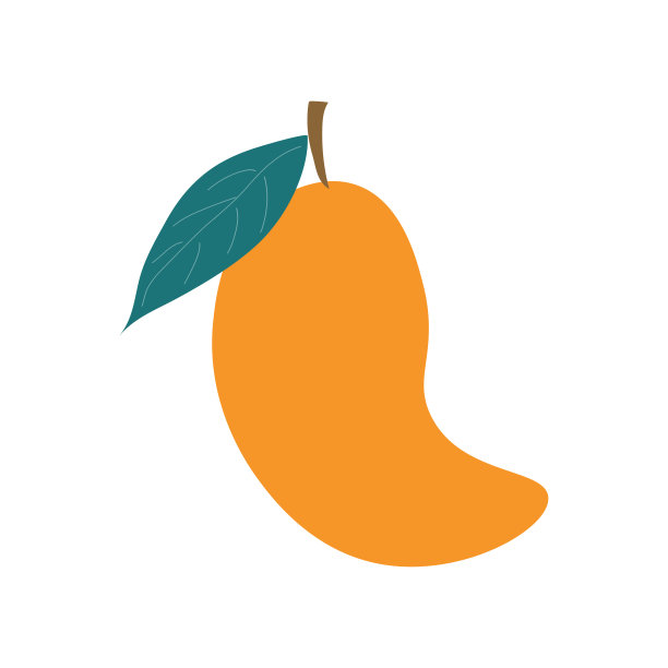 美味的芒果-健康的天然外来水果在一个孤立的背景。图片下载