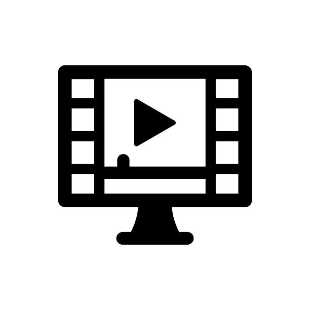 视频流媒体图标图片下载
