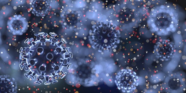 血液系统中的冠状病毒Covid-19图片下载