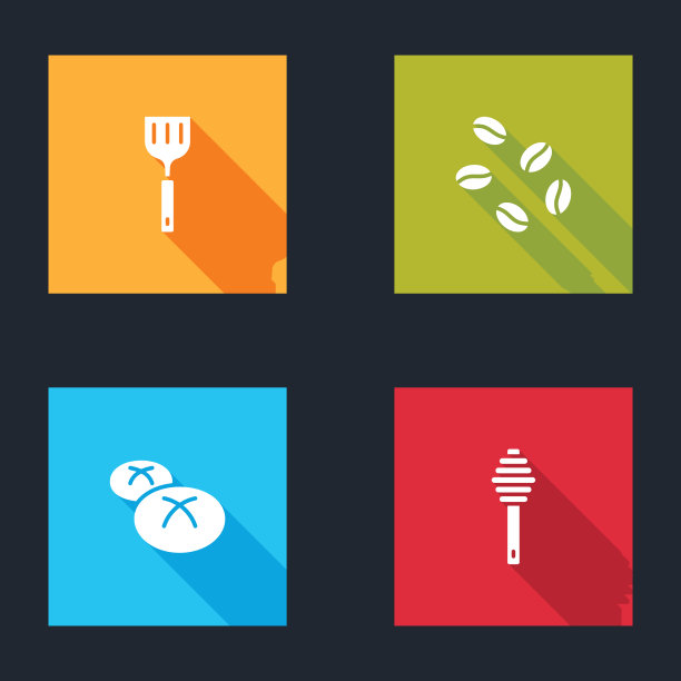 置铲咖啡豆，面包和蜂蜜图片下载