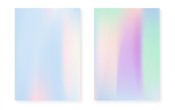 全息渐变背景设置与全息覆盖。图片下载