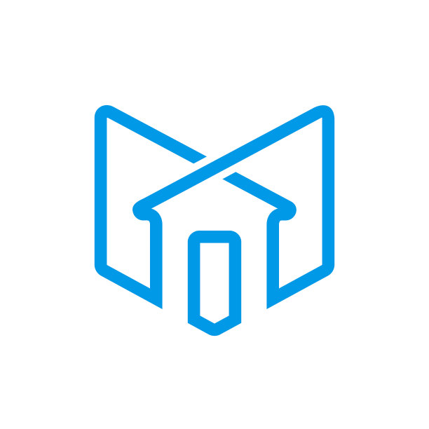 抽象家居标志设计线性家居风格图片下载