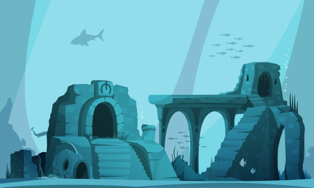 淹没了亚特兰提斯图片下载