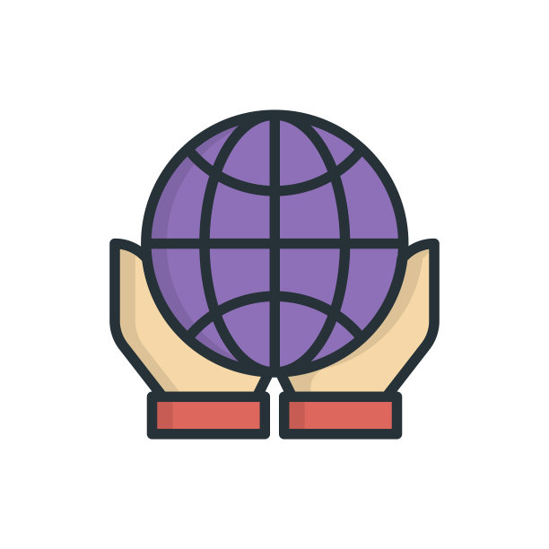 保存世界矢量填充轮廓图标样式的插图。EPS 10个文件图片下载