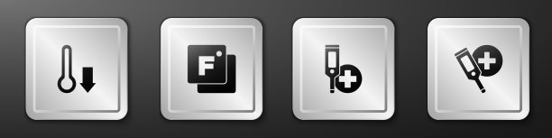 设置气象温度计华氏数字图片下载