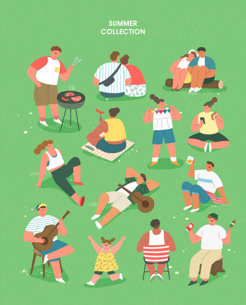 夏天集集合图片下载