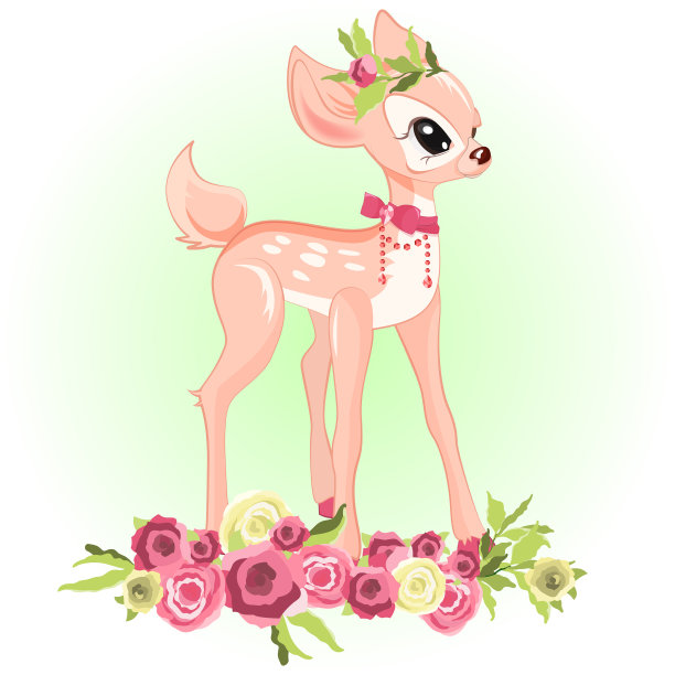 可爱的小鹿图片下载