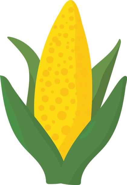 玉米棒子蔬菜健康食品的图标图片下载