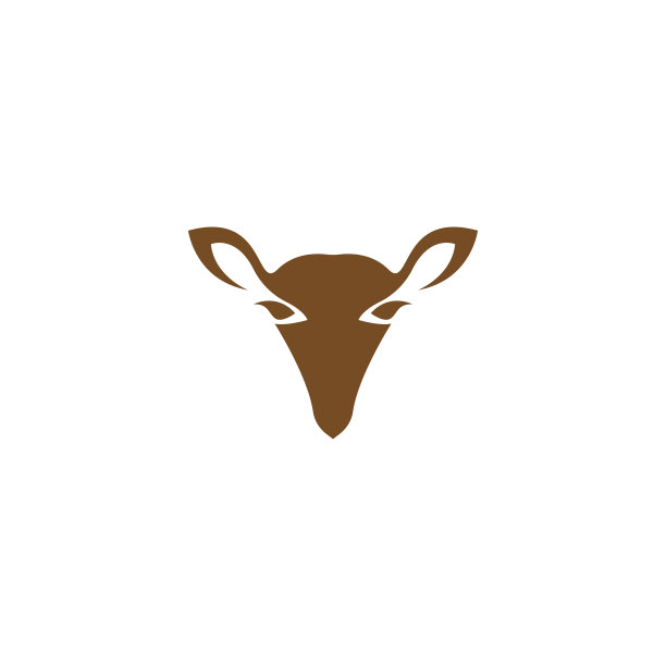 鹿标志图标设计图片下载