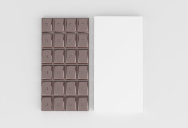 巧克力包模型。图片下载