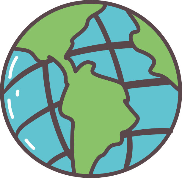 世界球体图标设计图片下载