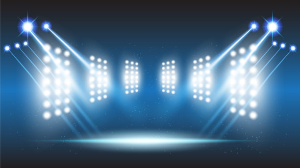 抽象背景体育场舞台大厅图片下载