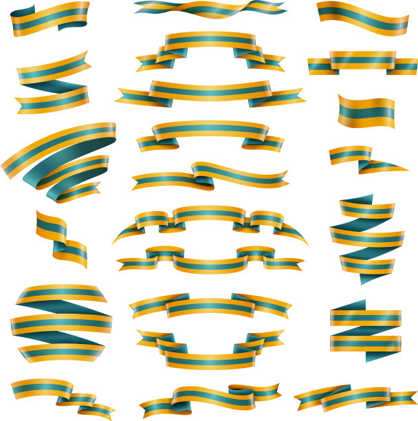 装饰丝带集图片下载
