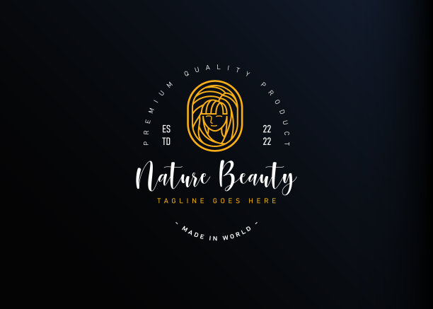 发廊标志设计图标模板图片下载