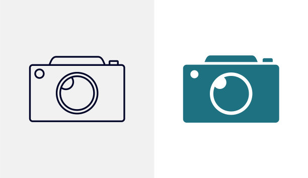 相机图标模板旅游图标设计概念图片下载