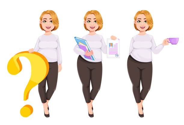 年轻的大码漂亮女人图片下载