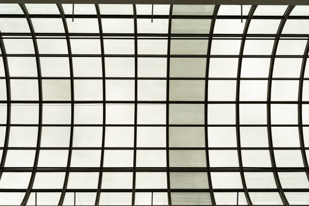 商场椭圆形玻璃屋顶图片下载